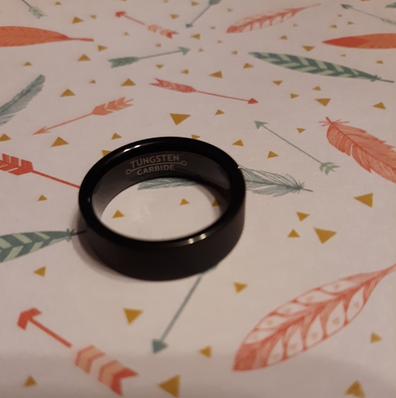 COPY - Mens Tungsten Carbide wedding ring - Picture 2 of 3